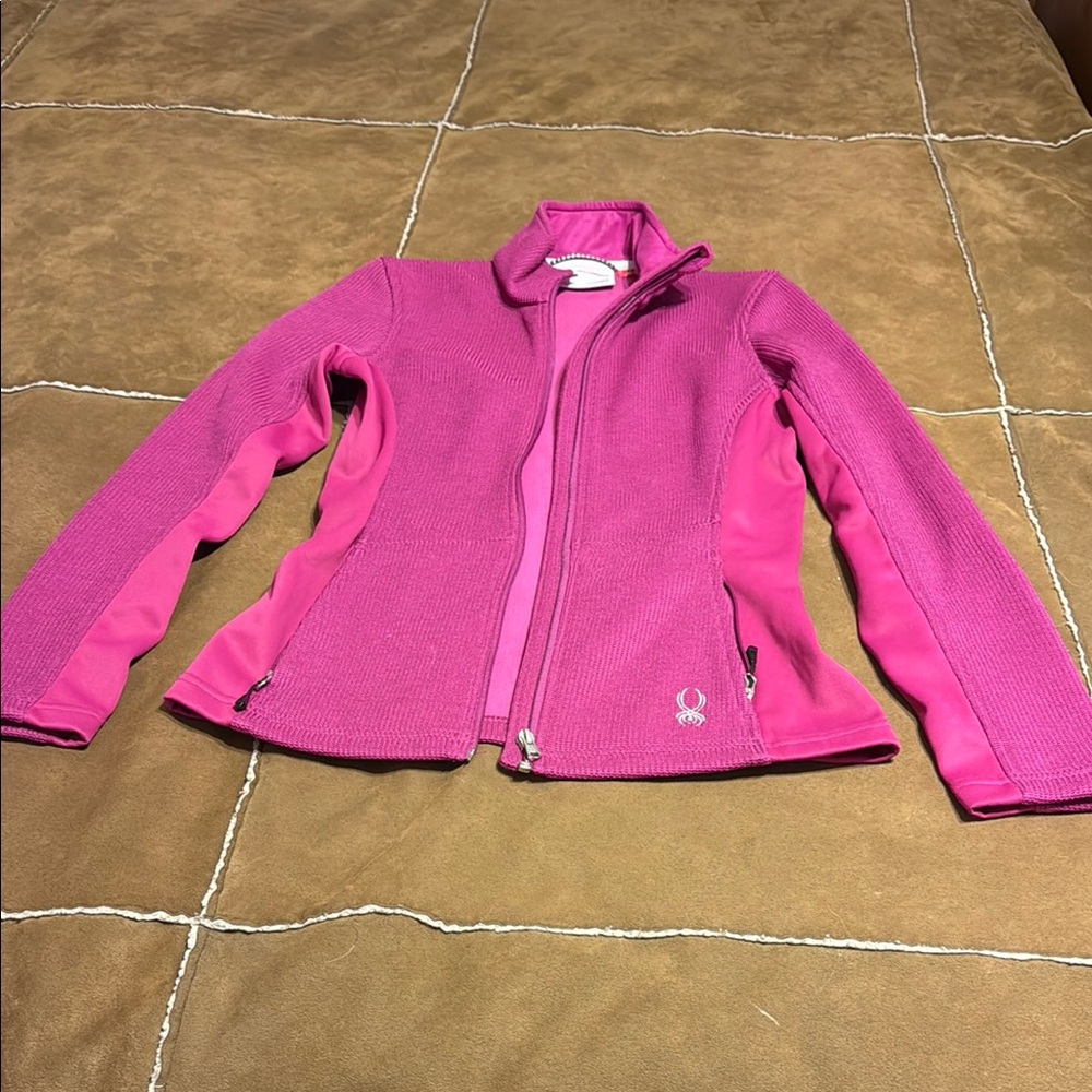 Pink Full-Zip Jacket
